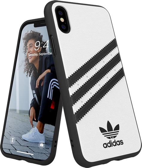 adidas iPhone X/XS White/Black Originals Molded 